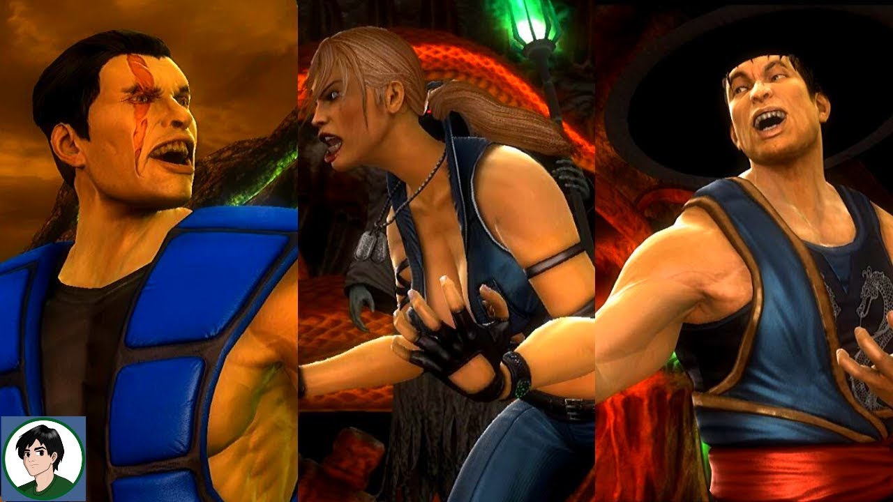 Mortal Kombat Komplete Edition - Characters Intros Swap Compilation Part 5