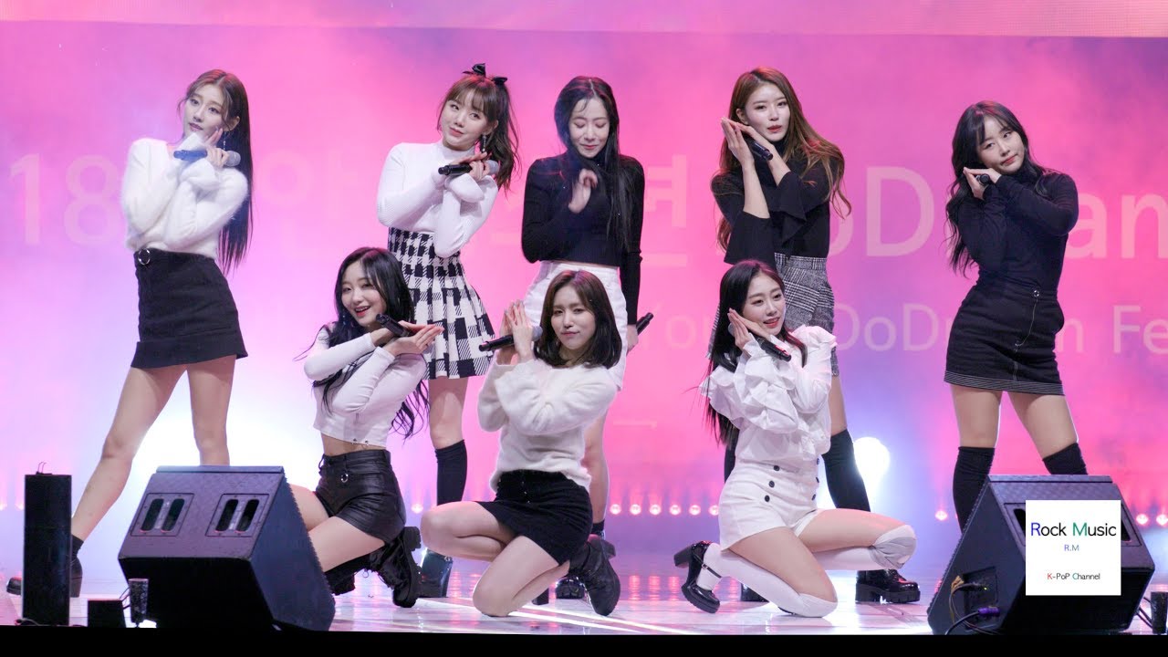 러블리즈 (Lovelyz) 종소리 (Twinkle) [4K 60P RAW 직캠] 두드림페스티벌@181117 락뮤직