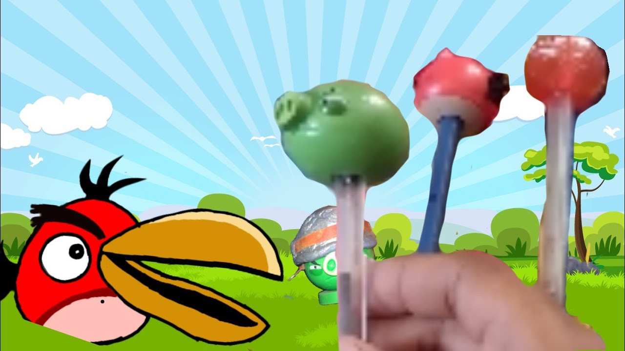 5 usos para tus figuras de Angry Birds vuala sorpresa!!!