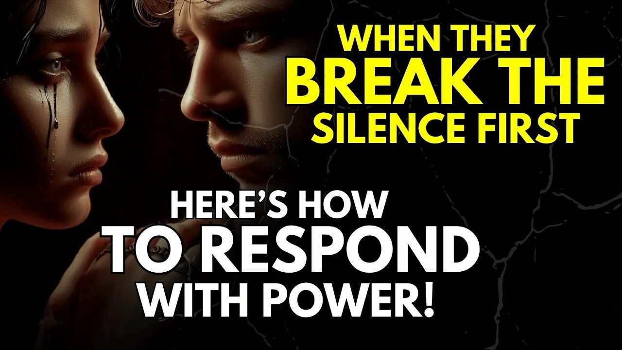 When They Break the Silence First… Here’s How to Respond with Power   Stoicism