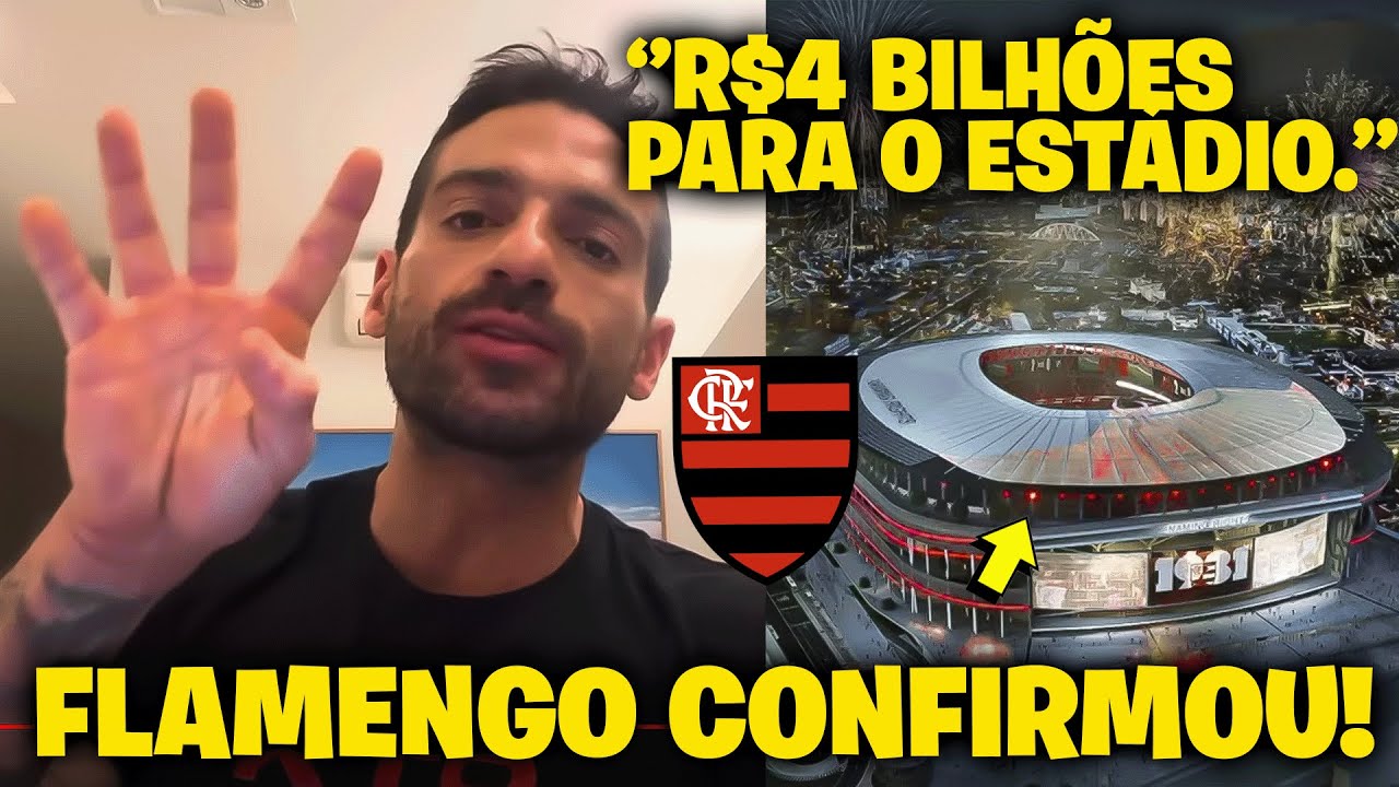 💣BOMBA! FLAMENGO COMEÇA CONSTRUÇÃO DO ESTÁDIO PRÓPRIO! 