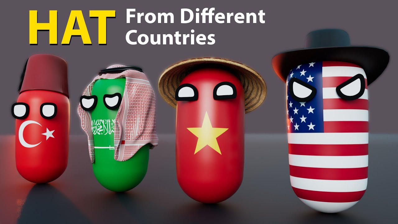 Famous and traditional Hats from different Countries | Data Capsule
