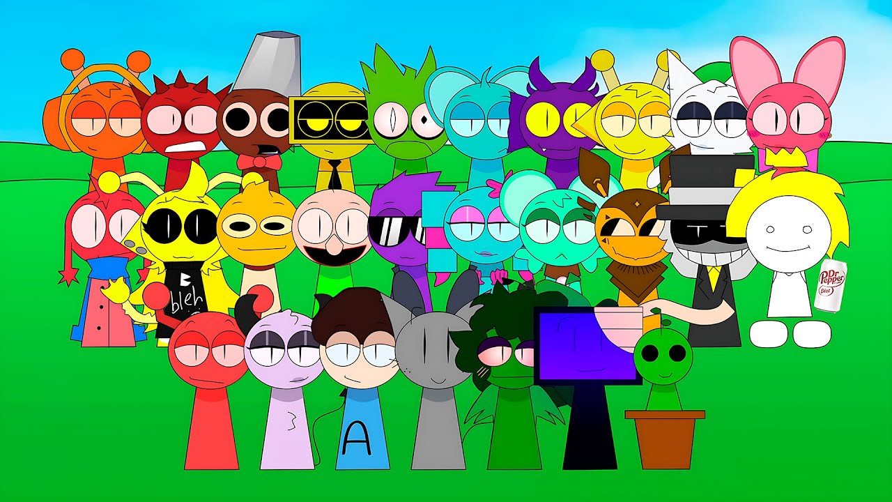 Incredibox Sprunki Sunshine Isle But ALL Characters Together