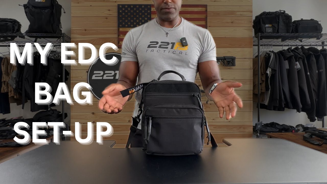 How I Set Up My PF-1 Bag for Concealed Carry EDC | 221B Tactical Loadout Demo