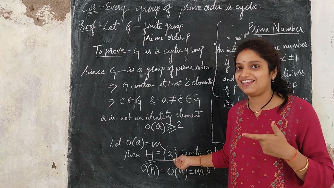 Every Group of Prime order is Cyclic l Using Lagranges Theorem l B.Sc. 2nd Year l Abstract Algebra