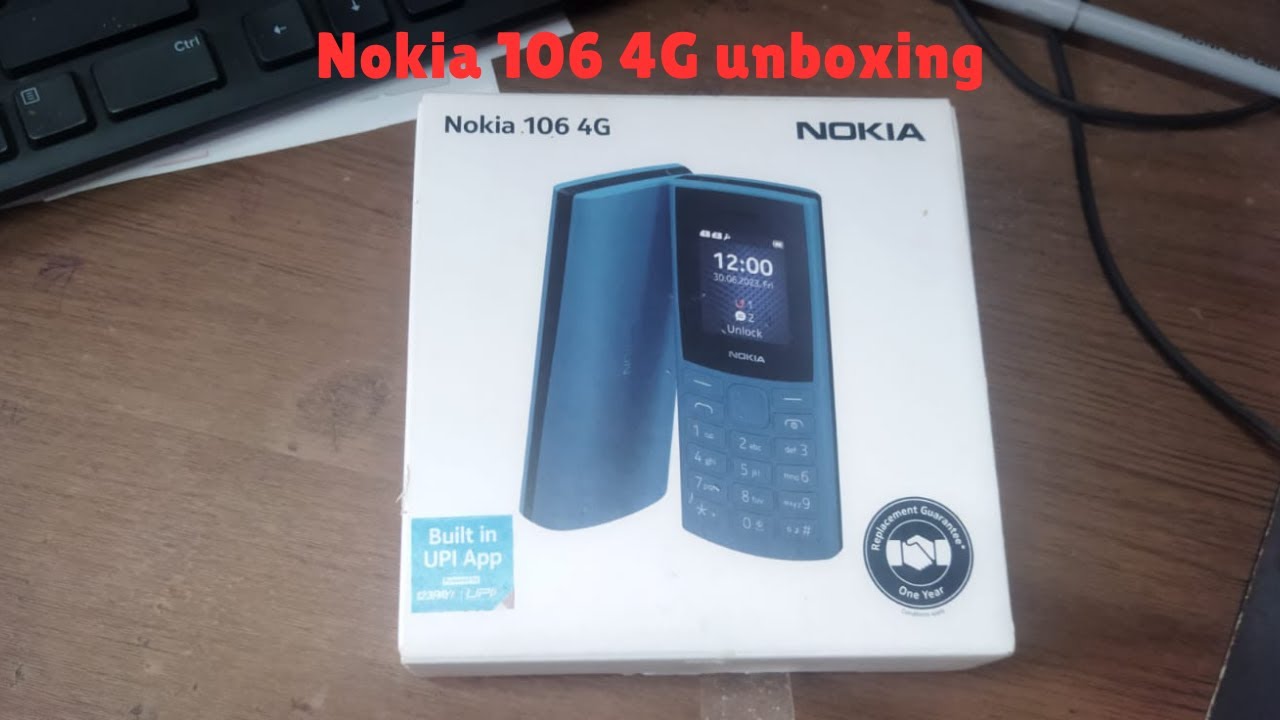 Nokia 106 4G Unboxing video...@NabaKumar-u6p