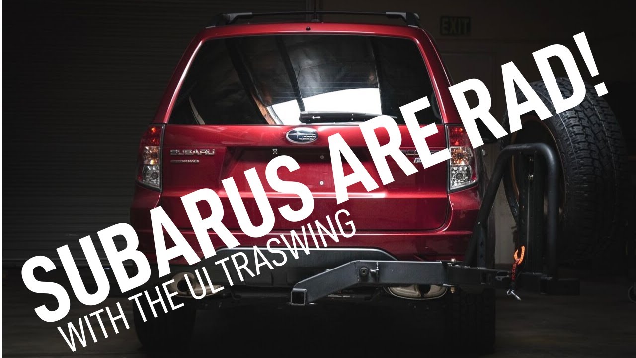 Subaru Spare Tire Carrier | UltraSwing Spare Tire and Bike Carrier