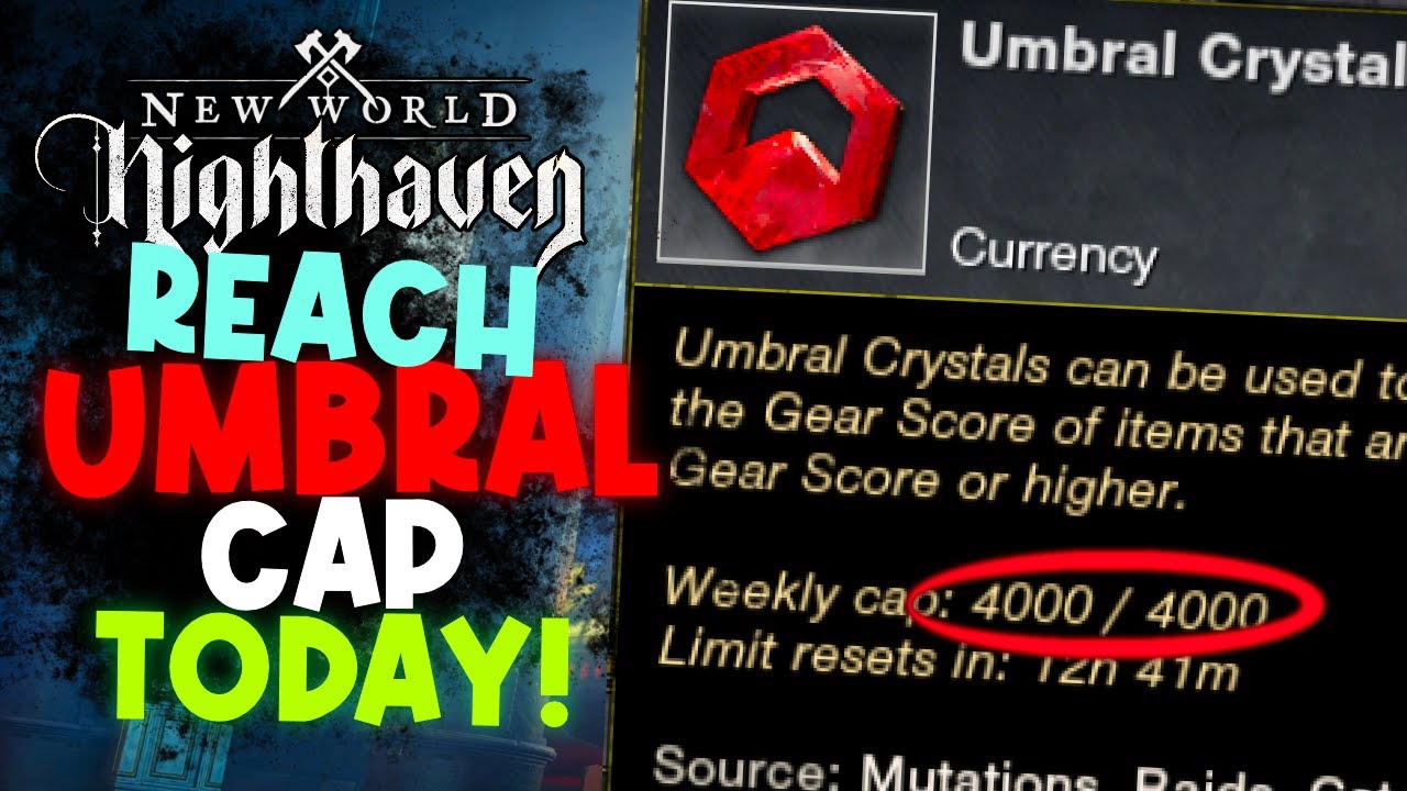 Best UMBRAL CRYSTAL FARMS! 4000 Umbral BEFORE First Reset!