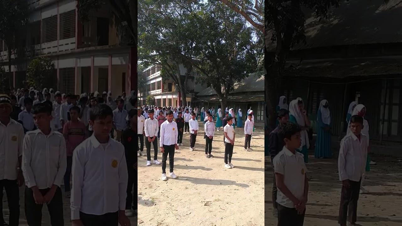 9/2/2026 সমাবেশ মাদারের চর আর এম উচ্চ বিদ্যালয় শিবচর মাদারিপুর 