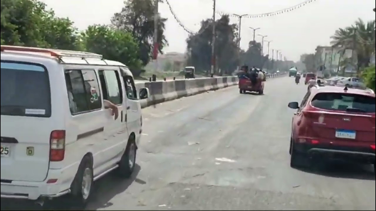 مدخل مدينة ابو حماد من جهة الزقازيق