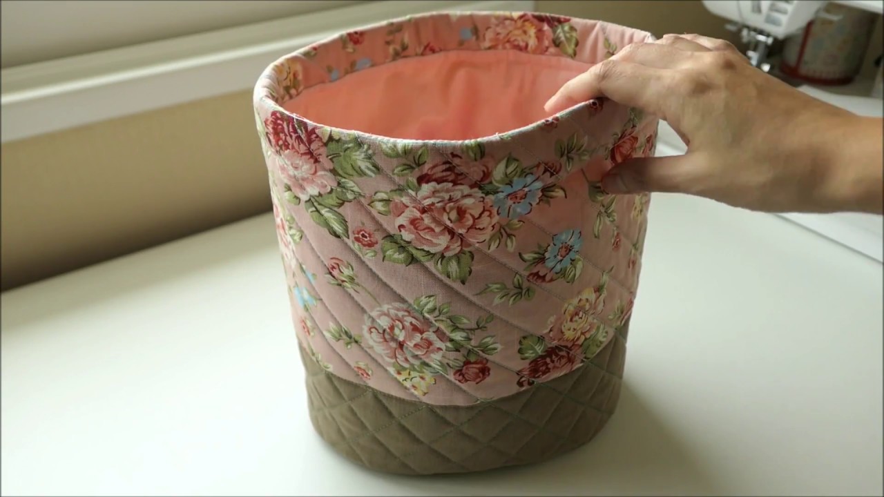 How to Sew a Drawstring Bucket Bag