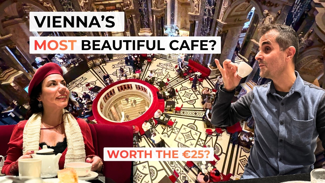 The Most BEAUTIFUL Cafe in the World? Vienna's Kunsthistorisches Museum