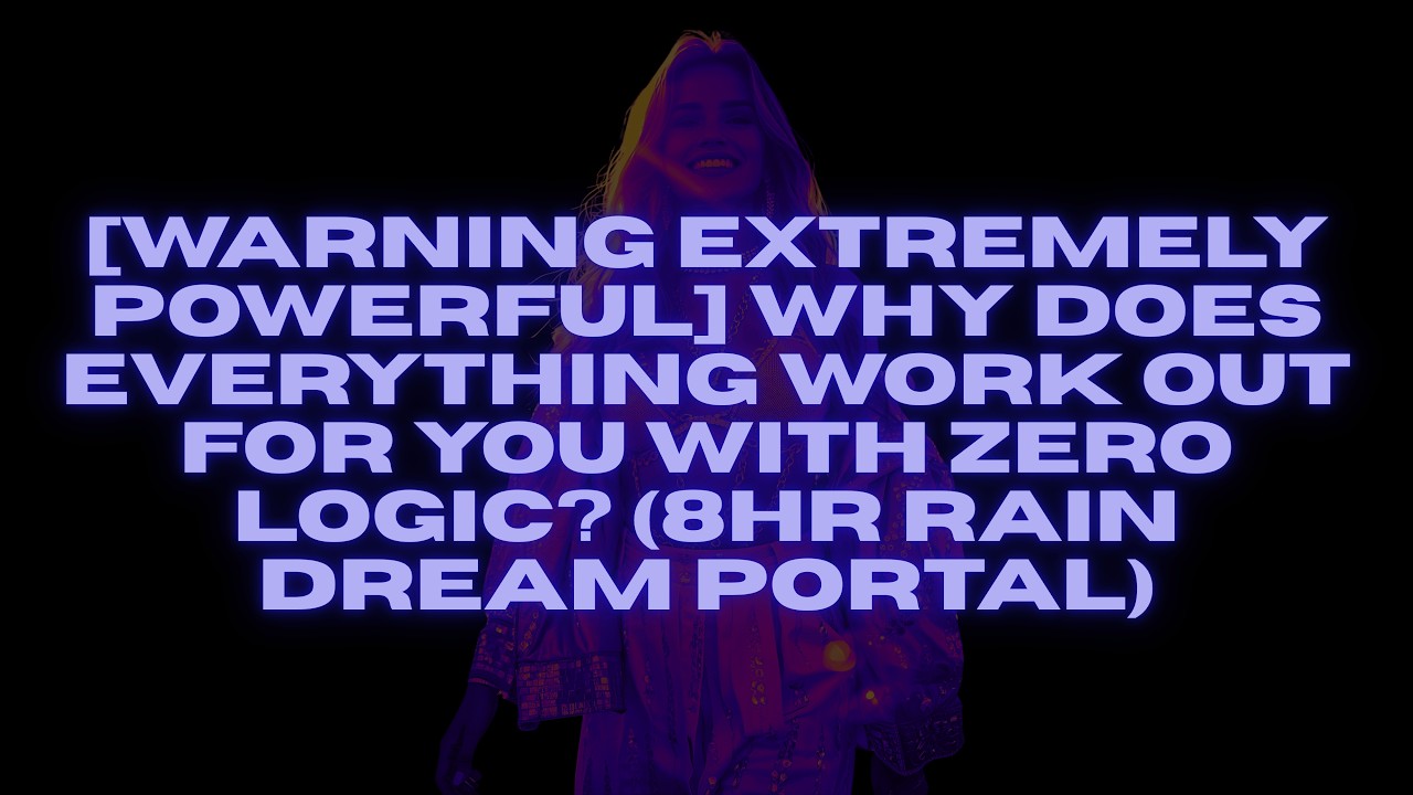 sleep to rain and wake up as the one everything works out for (8hr, zero logic)