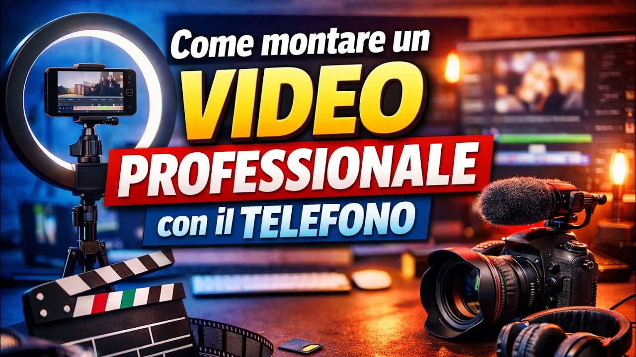 Come’ fare montaggi pazzeschi SOLO con il telefono. (guida in 10 minuti)