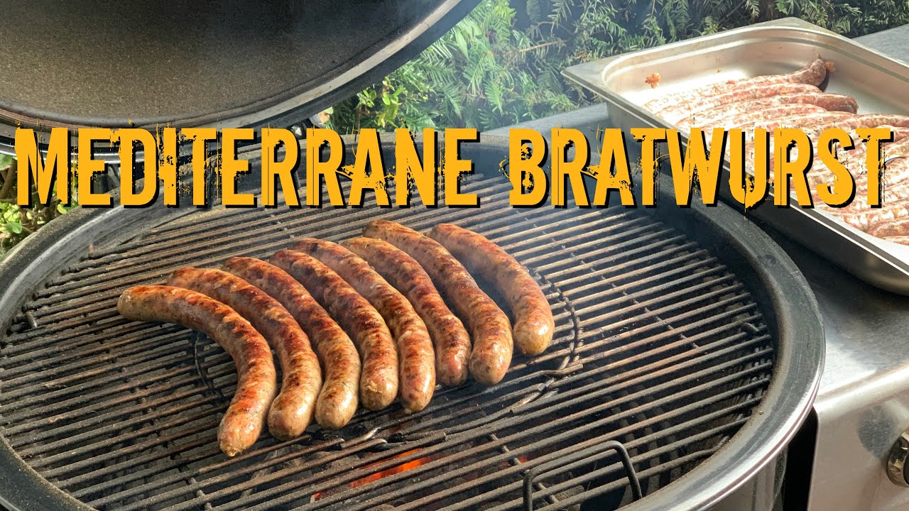 Mediterrane Bratwurst selber herstellen - Wursten ist nicht schwer