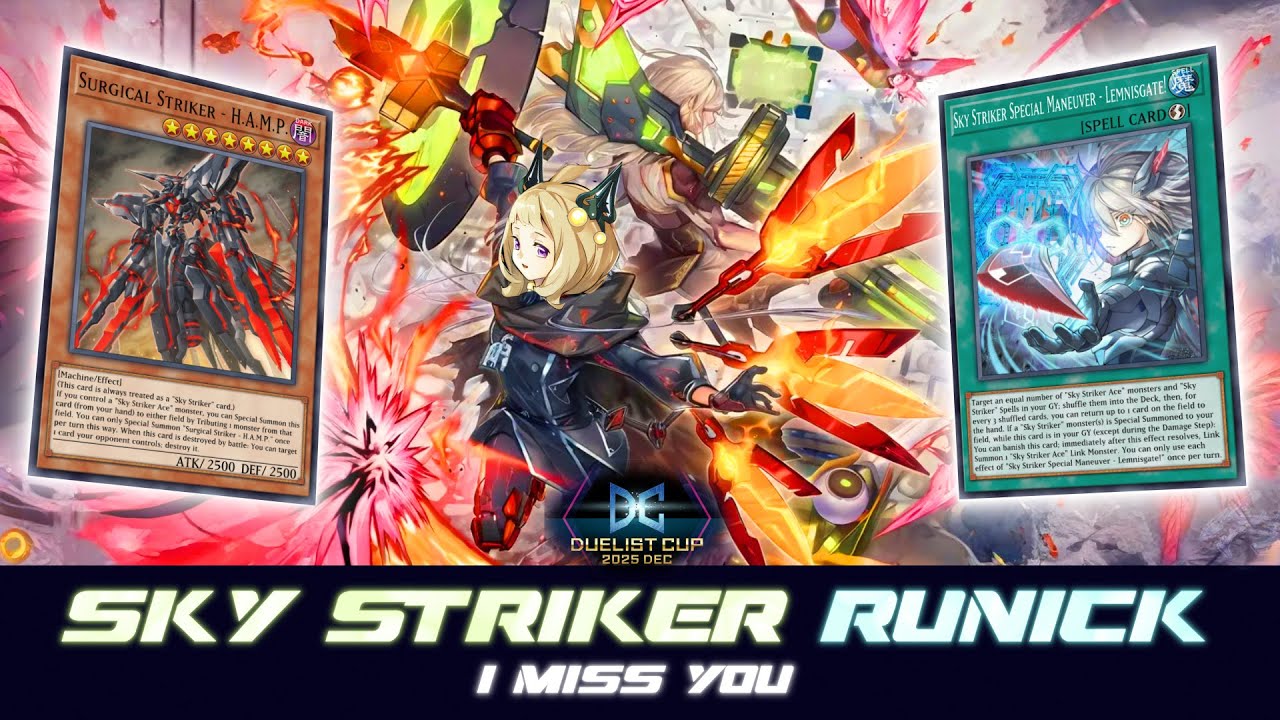 SKY STRIKER RUNICK - DLV TO THE MAX ⁉️ [Yu-Gi-Oh! Master Duel]​