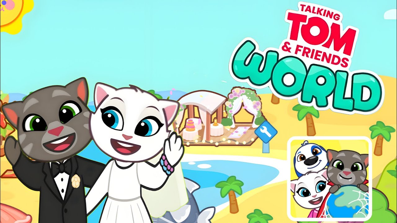 Talking Tom & Friends World: Tom And Angela Wedding🤵‍♂👰💍 Cosplay || New Update 