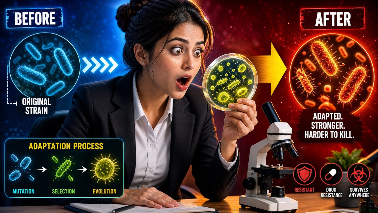 Discovering the Wonders of Microbial Adaptation (9 Minutes)