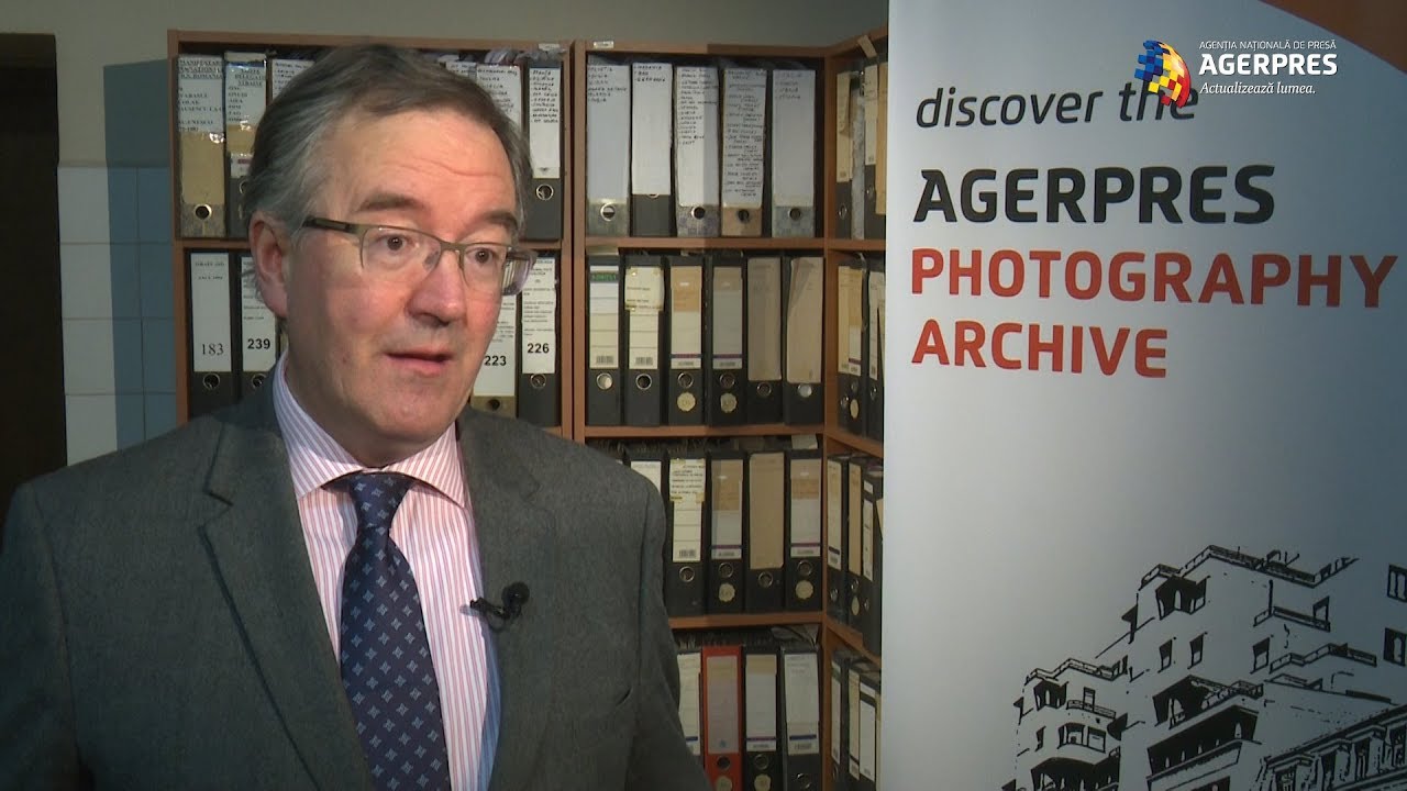 #AGERPRES130 Ambasadorul Andrew Noble: Agenţia Naţională de Presă - un partener esenţial