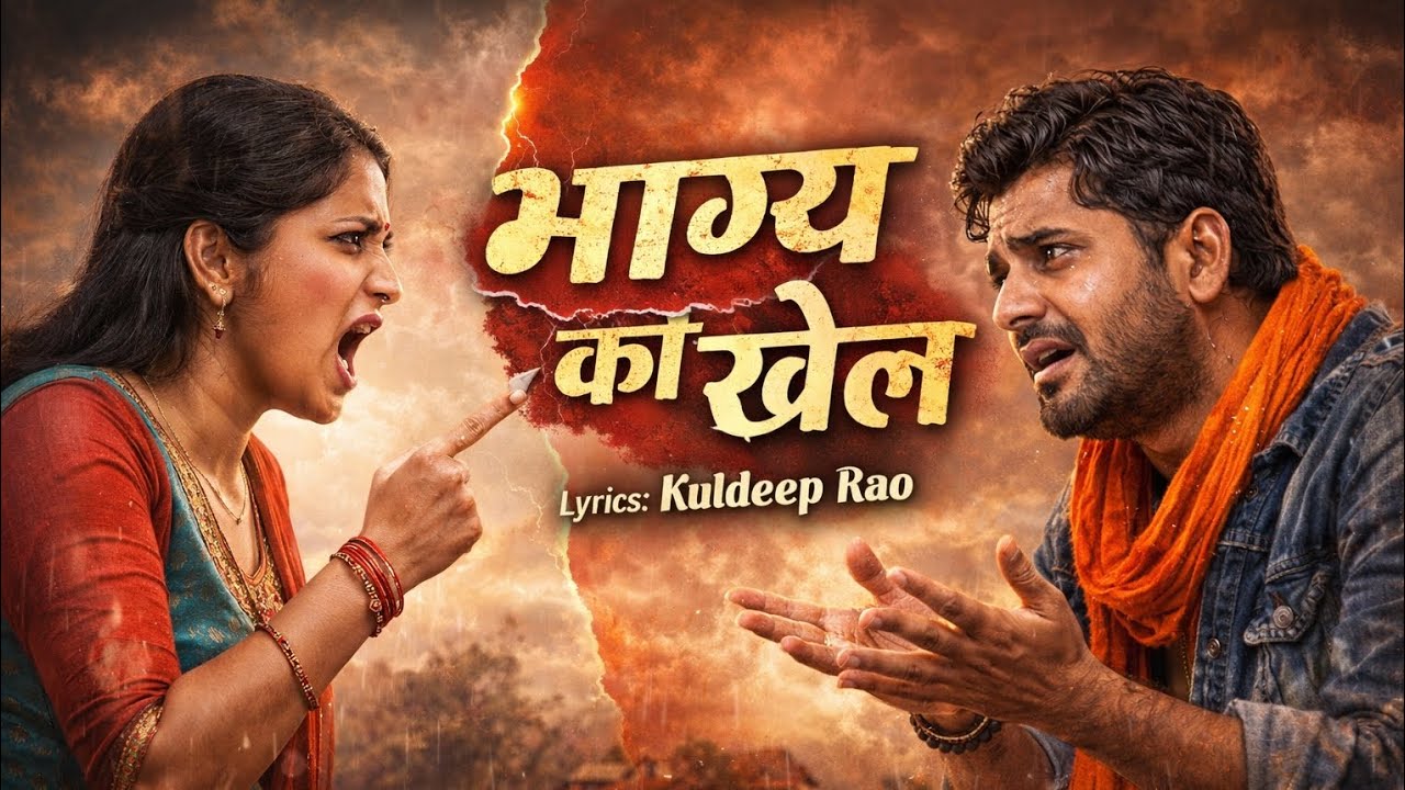 भाग्य का खेल | Sad Emotional Hindi Song 2026 | Lyrics Kuldeep Rao | Heart Touching Song