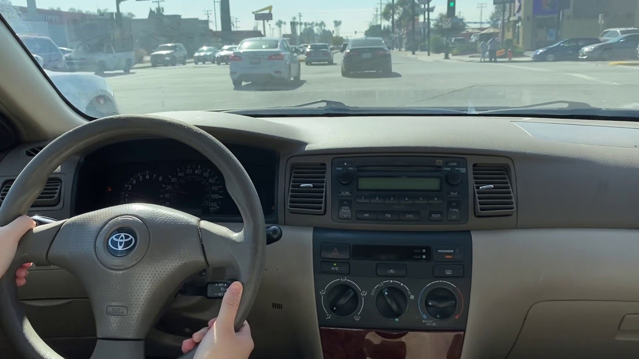 2006 Toyota Corolla LE test drive