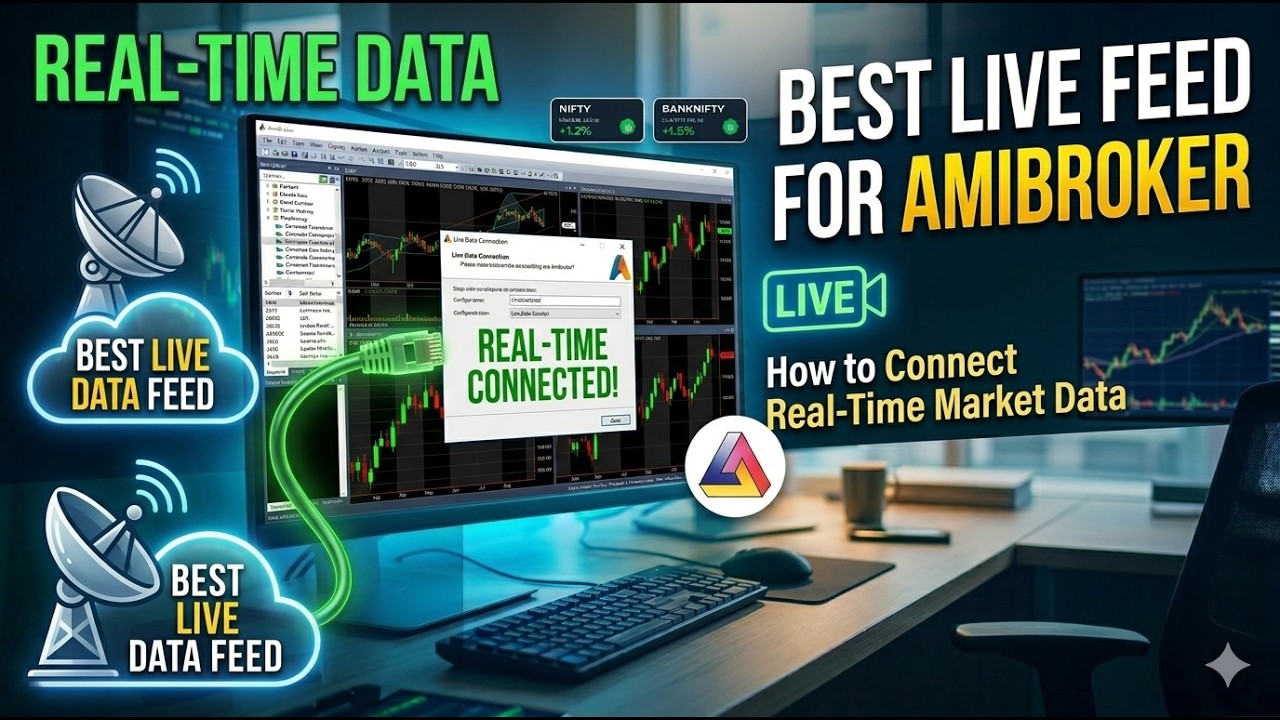 Best Live Data Feed for AmiBroker | How to Connect Real-Time Market Data