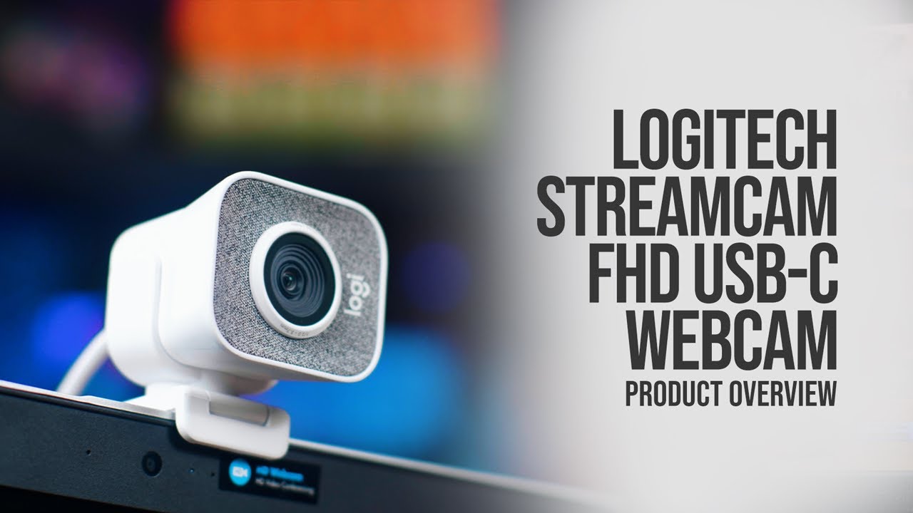 Logitech StreamCam FHD USB-C Webcam - Product Overview