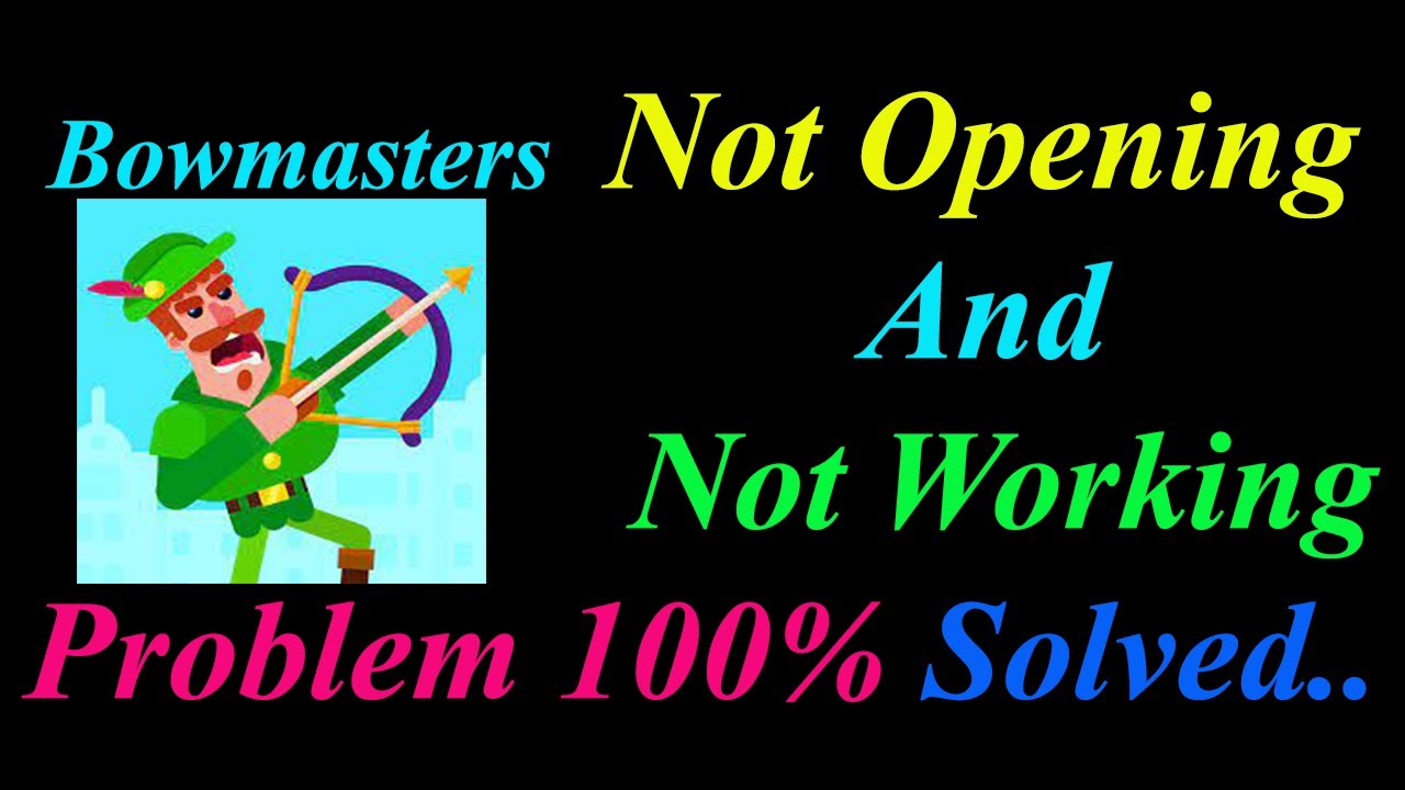 How to Fix Bowmasters App  Not Opening  / Loading / Not Working Problem in Android Phone