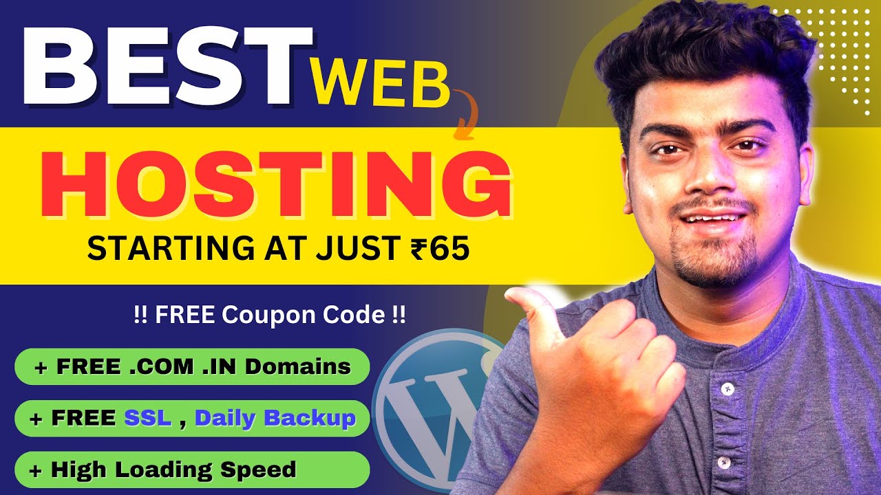 😱Web Hosting at Cheap Price | Starting at ₹65 NVME SSD Hosting Free SSL | Best Web Hosting Offer