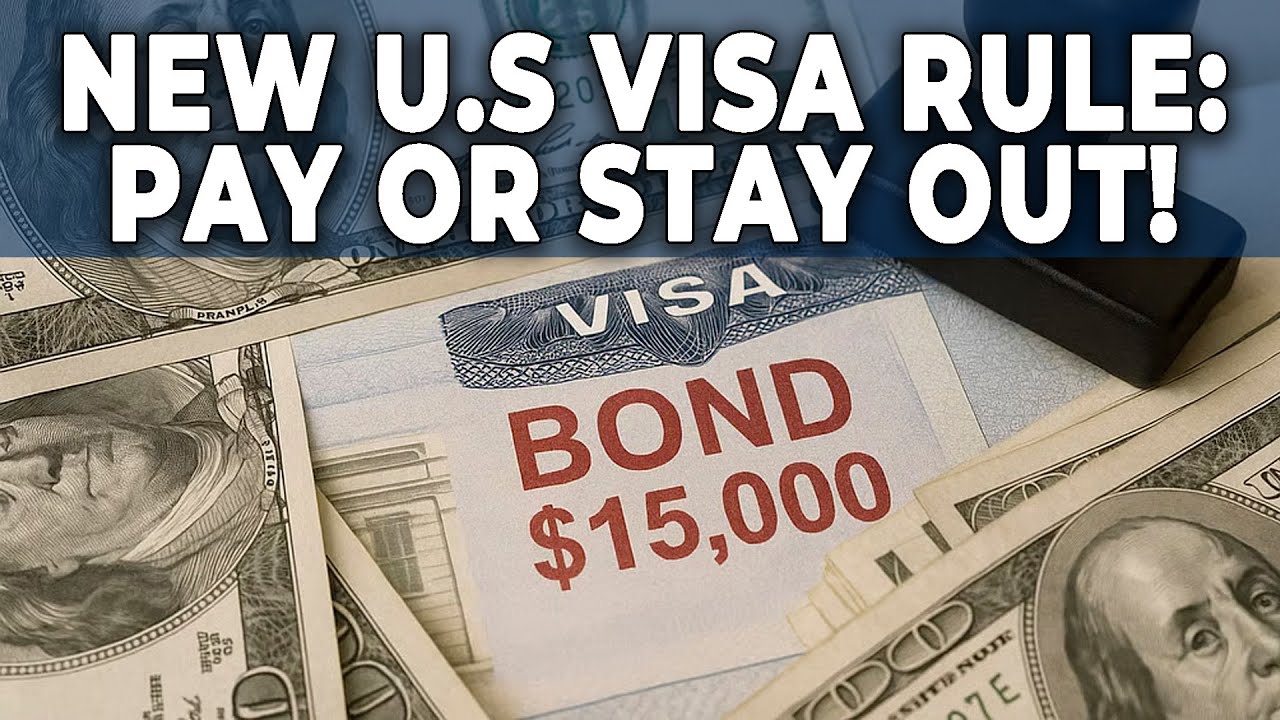 U.S. Visa Bond Policy 2025 Explained: $15,000 Entry Requirement for Tourists?