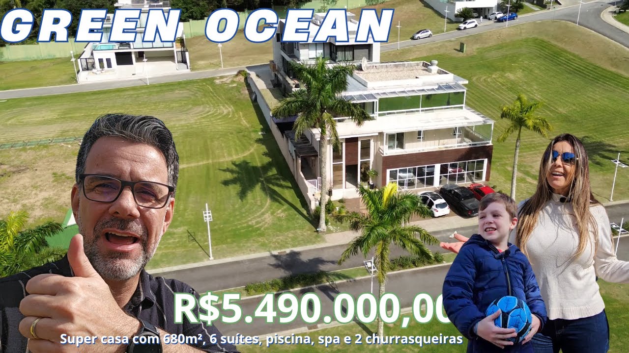 Casa do Vicente no Green Ocean na Praia do Estaleirinho