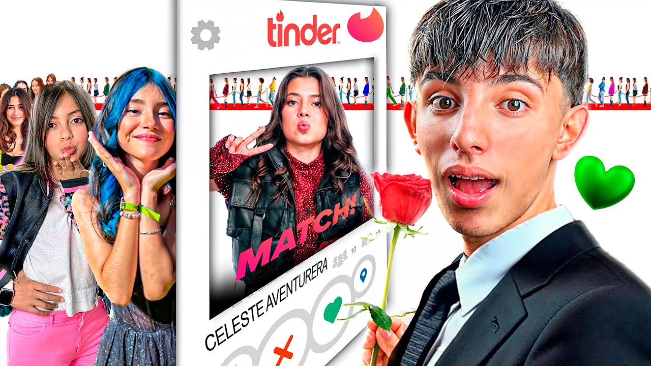 ¡BUSCANDO NUEVA NOVIA en TINDER!  * NIÑAS FAMOSAS de YOUTUBE!