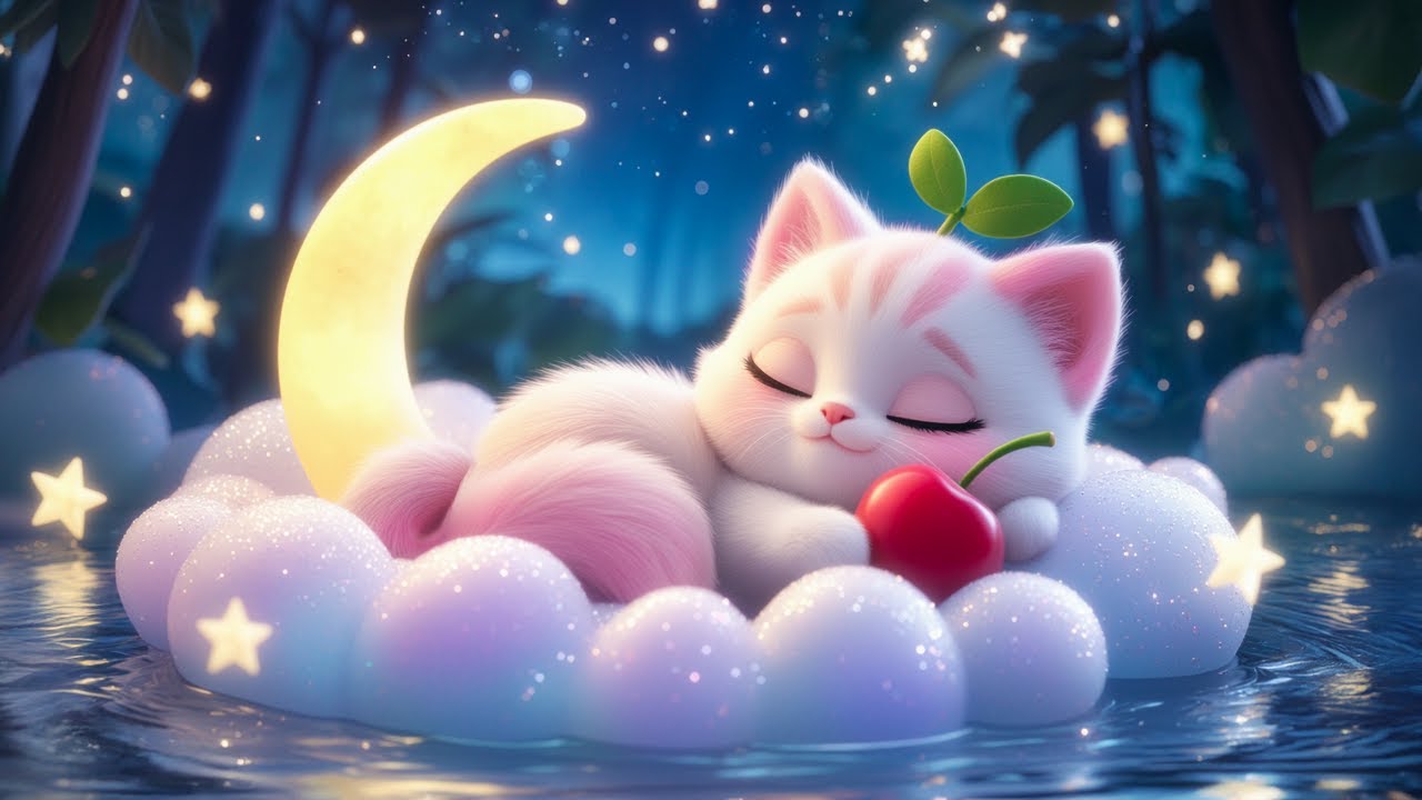 SPR&Oacute;BUJ POSŁUCHAĆ W 3 MINUTY 🍒 Spokojne melodie fortepianowe dla łatwego, głębokiego snu 🌸 Zmniej...