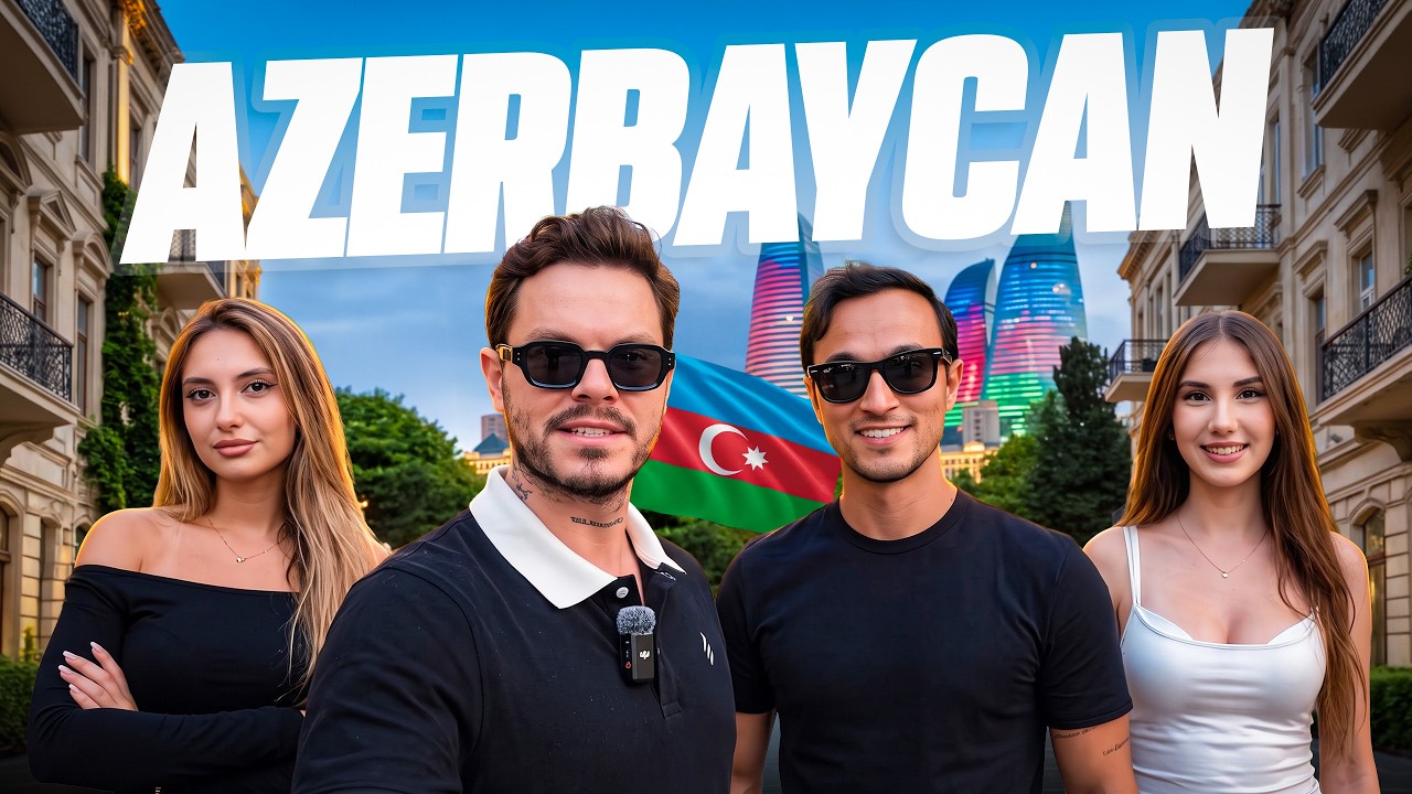 VISA-FREE EUROPE! AZERBAIJAN REALLY SURPRISED ME! - HERE'S MY FIRST DAY!