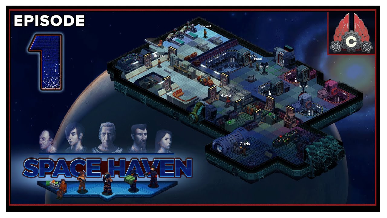 Let's Play Space Haven With CohhCarnage - Episode 1