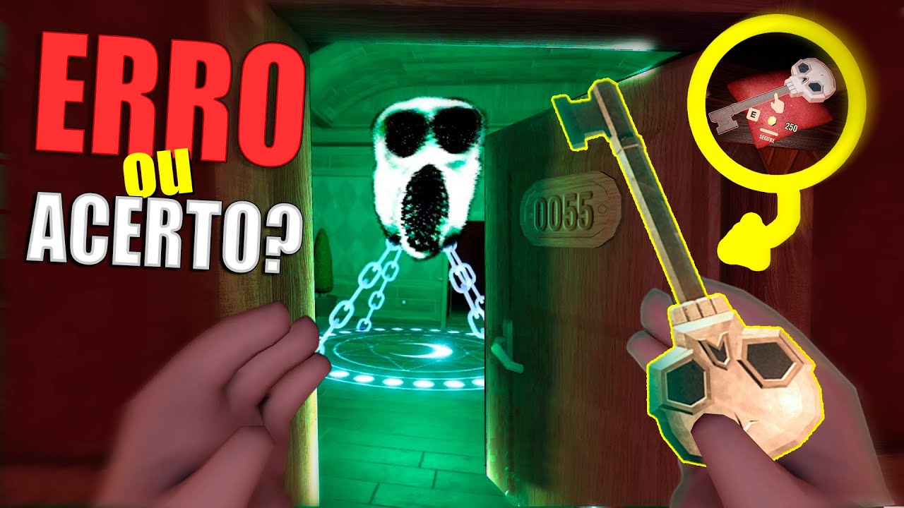 O Novo Doors e a porta da Caveira no Roblox Doors