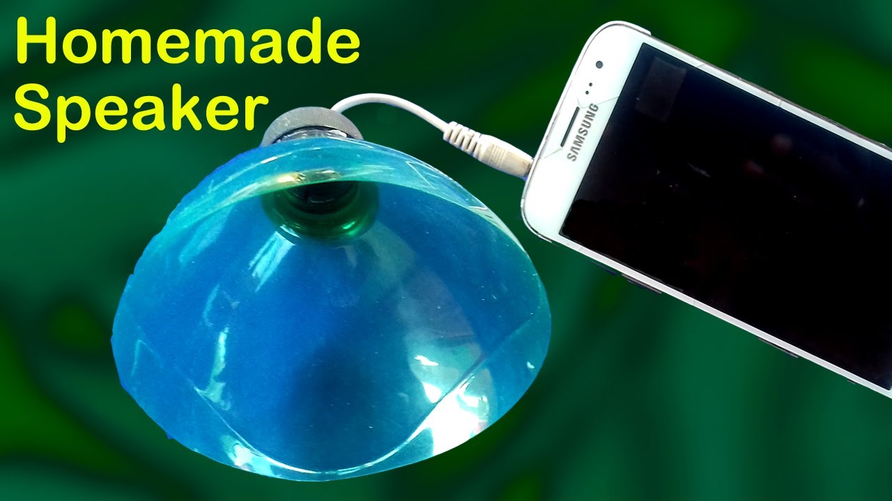 How to make speaker | Homemade Diy Speaker | Speaker From Plastic Bottle