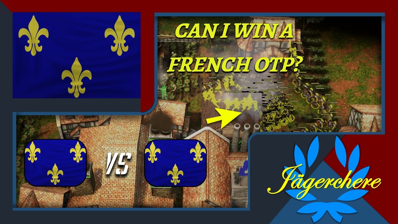 Can I Win The French GOD?! | 1v1 Treaty with French | AOE III: DE