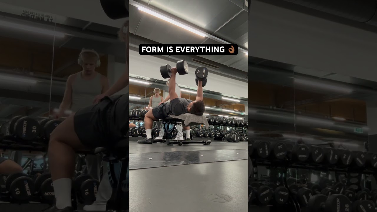 BASIC FLAT CHEST PRESS FOR BUILDING THE PECS ❤️🔥 #gymmotivation #chest