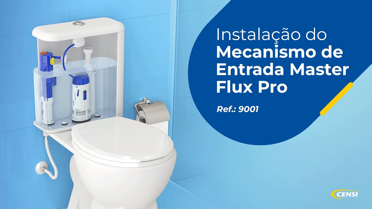Mecanismo de Entrada Master Flux Pro | Instalação