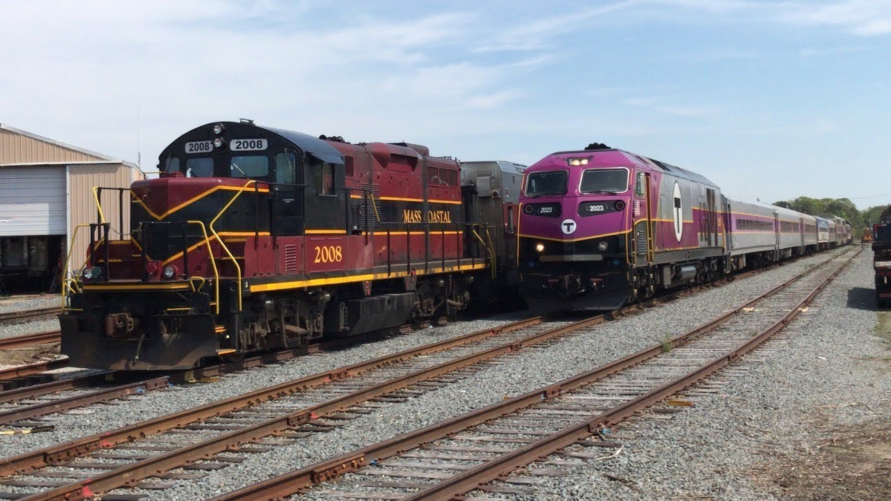 Chasing the MBTA Cape Flyer and Cape Cod Central