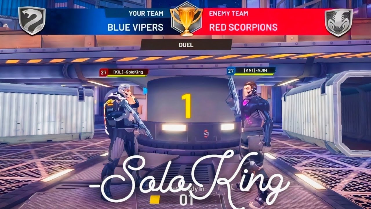 Shadowgun Legends duel against : {KIL} -SoloKing 