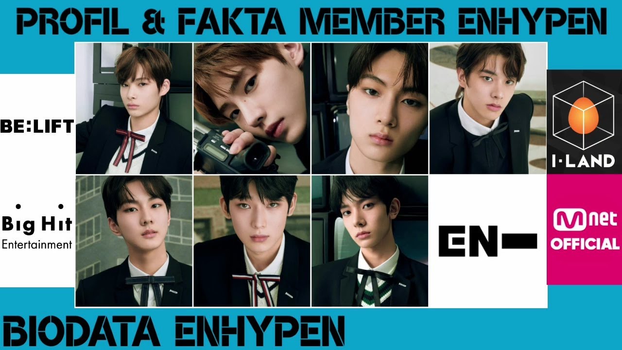 Biodata, Profil dan Fakta Member ENHYPEN (I-LAND)