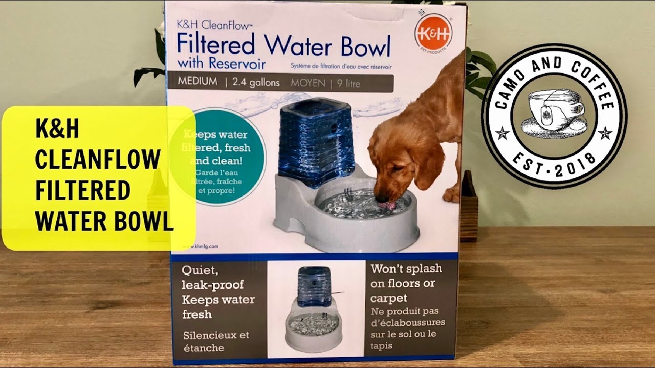 The HONEST Review of the K&Hpet CleanFlow Filtered Water Bowl with Reservoir