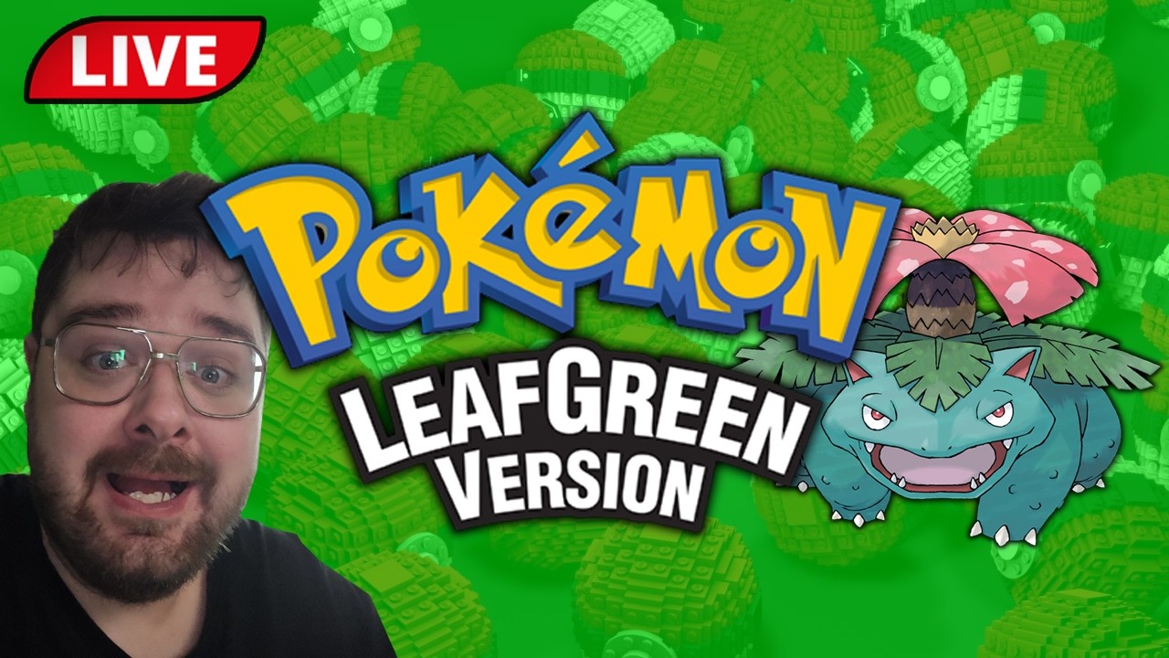 *LIVE* - I'm Playing Pokémon Leaf Green - Full Gameplay Playthrough