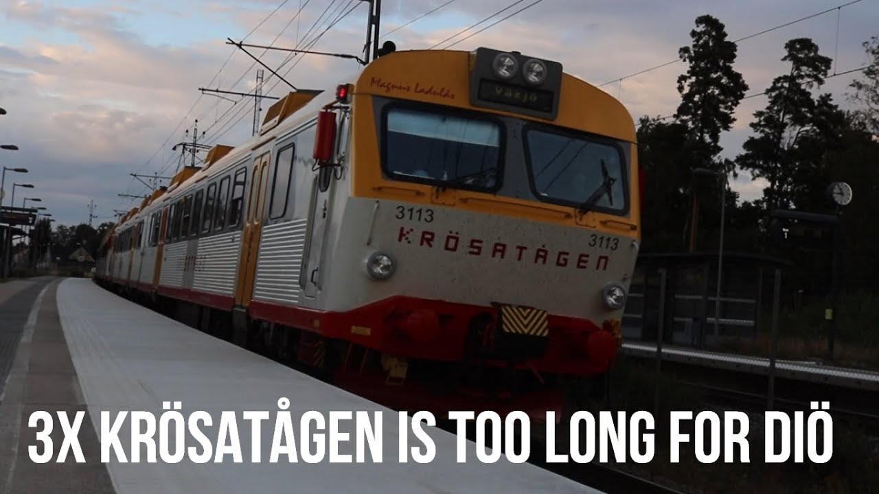 3x Kr&ouml;sat&aring;g x11 is too long for Di&ouml; station
