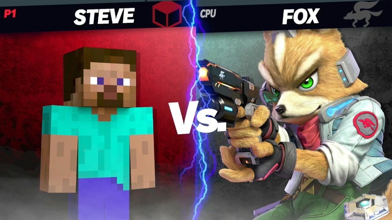 Defeating LVL 9 Fox in Super Smash Bros Ultimate !