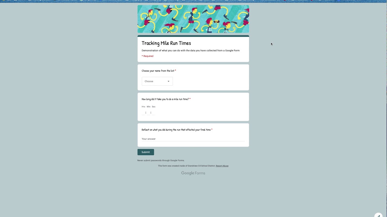 Google Forms Part 3: Collecting Data and Organization