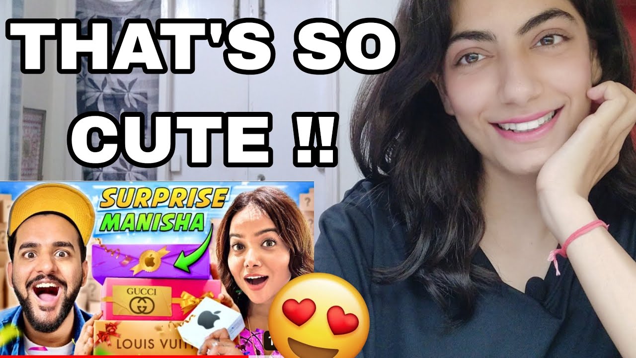 #abhisha IS BACK ! | @FukraInsaan  Surprised MANISHA RANI with 10 Mystery GIFTS