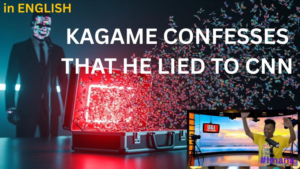 Kagame's Confessions. Televised U-TURN. From Denial to Admission! Exposed by Larry Madowo on CNN..